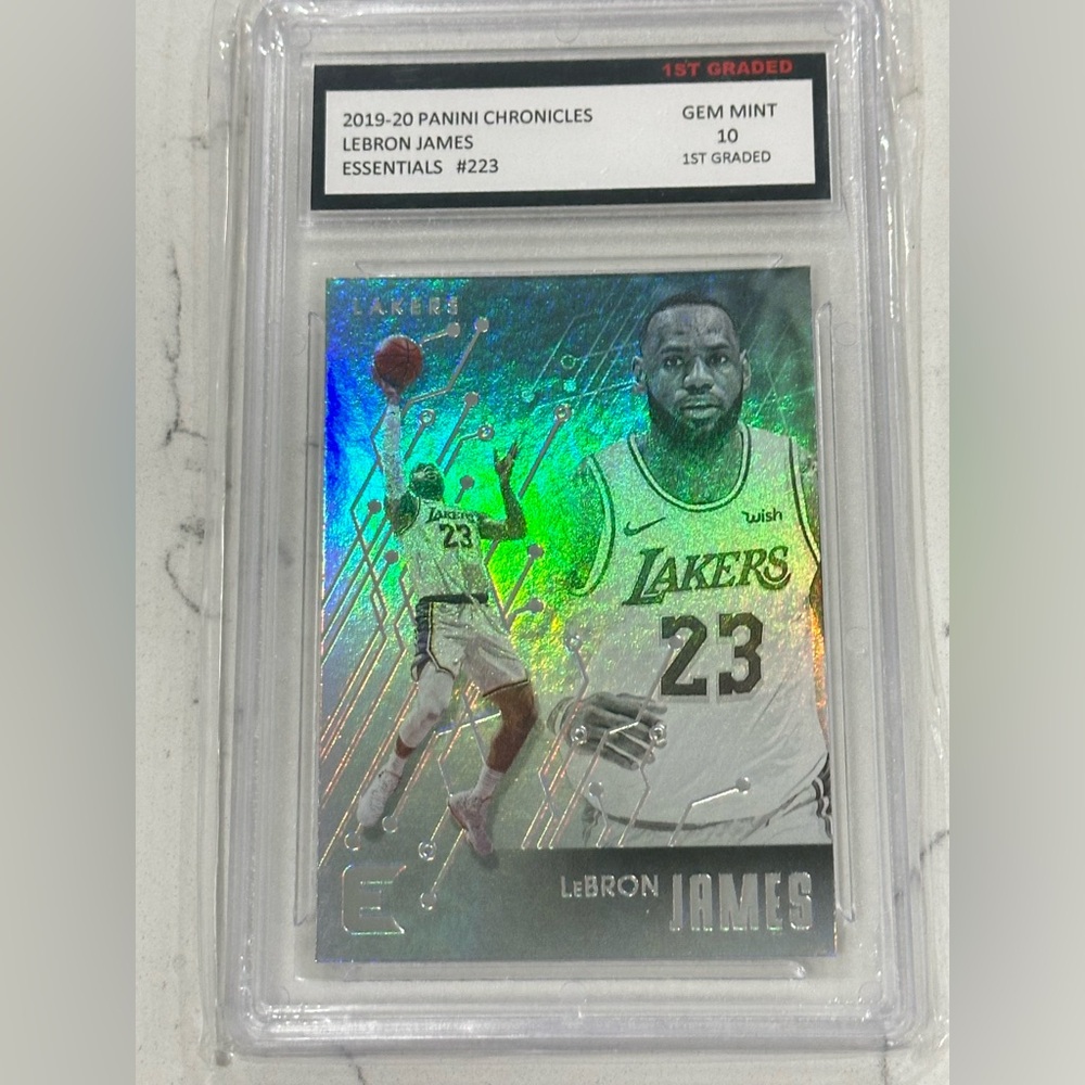 LeBron James Grm Mint 10 1st Graded Lakers Trading Card